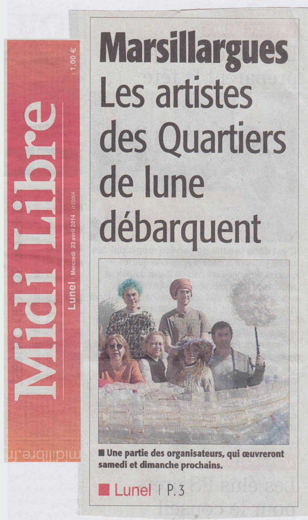 Midi Libre Lunel 23 avril 2014